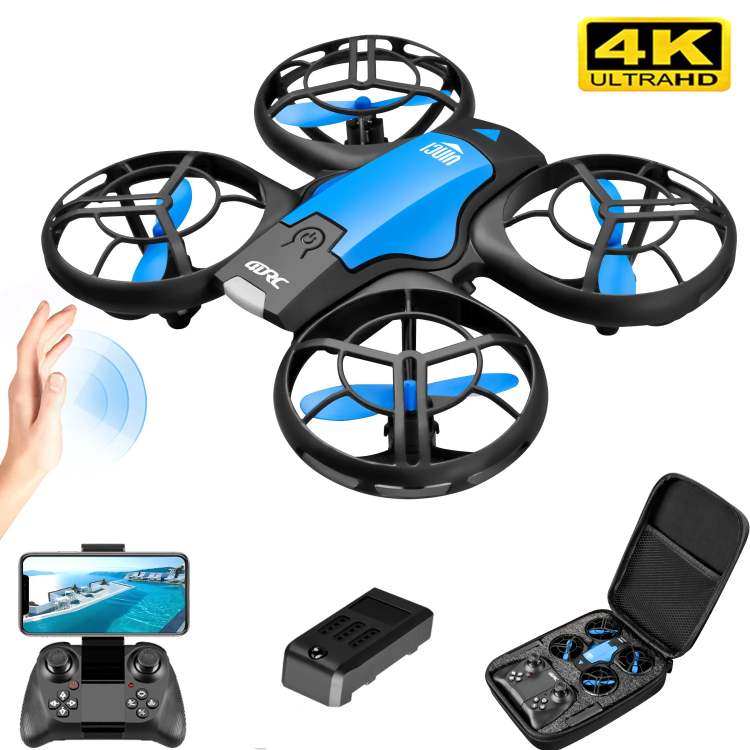 Drone Controller Screen - V8 Nowy Mini Dron 4K Profesjonalny