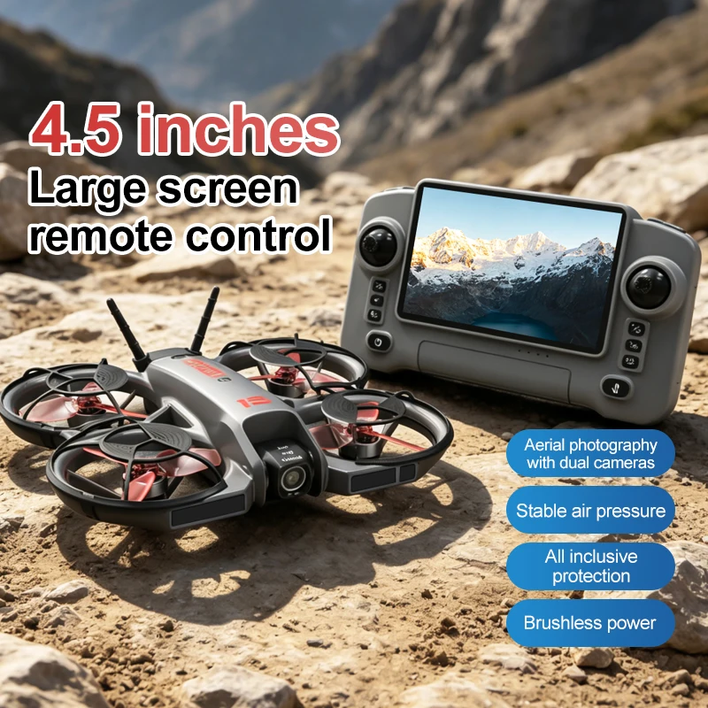 Nowy dron M15 FPV z ekranem, b – Drone Controller Screen recenzja i cena
